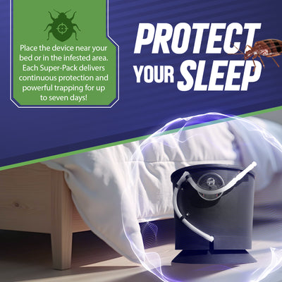 Cleanrth BT900 Bed Bug Trap - Engineered for Bed Bug Bite Prevention