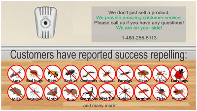 Cleanrth QuadCore Electronic Pest Repeller | Over Four Dominating Pest Repelling Techniques